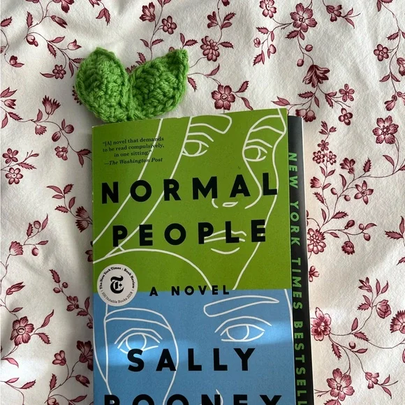 Handmade Crochet Sprout 🌱Accessory ~ Headphone Charm / Bookmark / Organizer - Picture 5 of 11